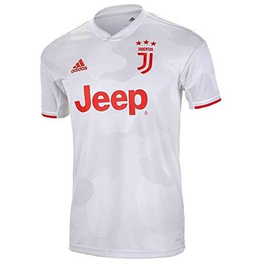 adidas juventus away jersey, maglietta da calcio a maniche corte uomo, cwhite/rawwht, s