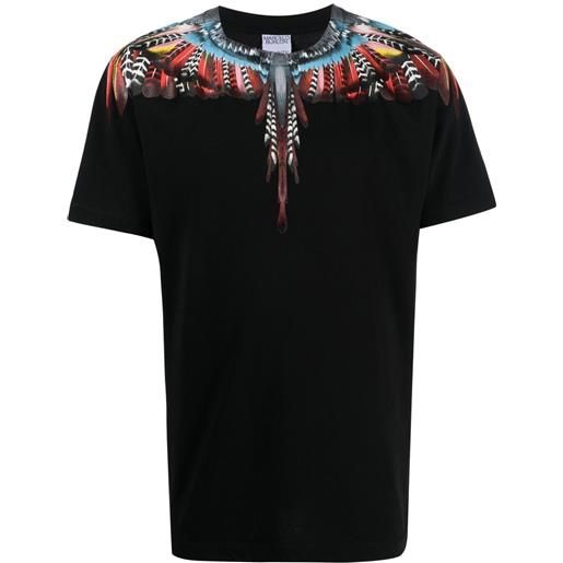 Marcelo Burlon County of Milan t-shirt grizzly wings - nero