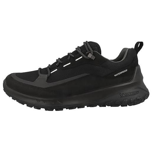 ECCO scarpe da uomo ult-trn m low wp outdoor shoe, nero, 44 eu