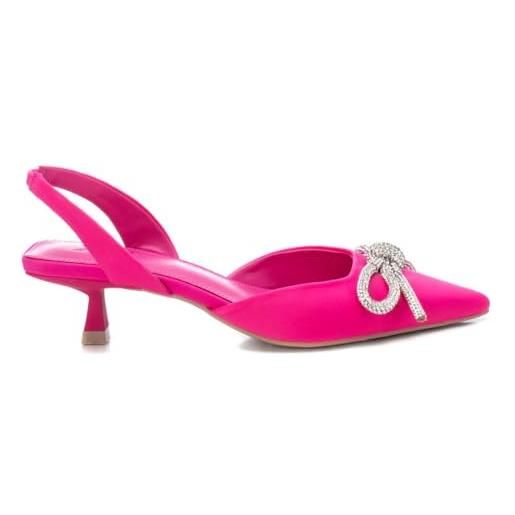 XTI 141049, sandali con tacco donna, fucsia, 39 eu
