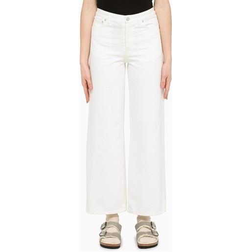 A.P.C. jeans cropped bianco
