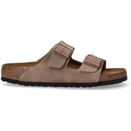 Birkenstock arizona camoscio beige