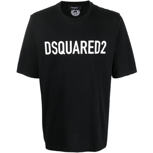 Dsquared2 t-shirt con stampa - nero