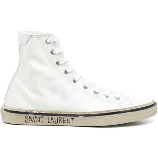 Saint Laurent sneakers alte malibu - verde