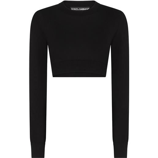 Dolce & Gabbana maglione corto - nero