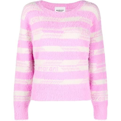MARANT ÉTOILE maglione orson con logo - rosa