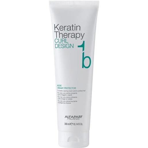 ALFAPARF MILANO keratin therapy curl design 1b move creamy protector 300ml