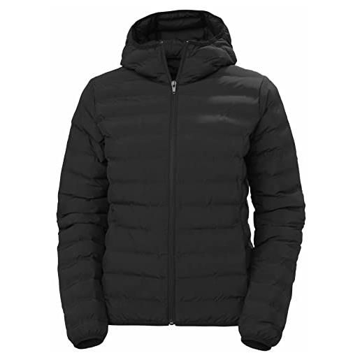 Helly Hansen donna hooded mono material ins, nero, m