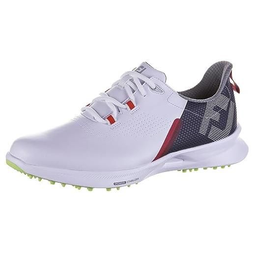 FootJoy carburante fj, scarpe da golf uomo, bianco navy lime, 7 uk