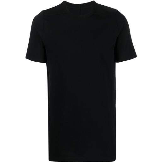 Rick Owens t-shirt girocollo a maniche corte - nero