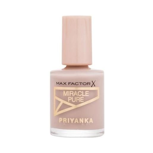Max Factor priyanka miracle pure smalto per unghie curativo 12 ml tonalità 216 vanilla spice