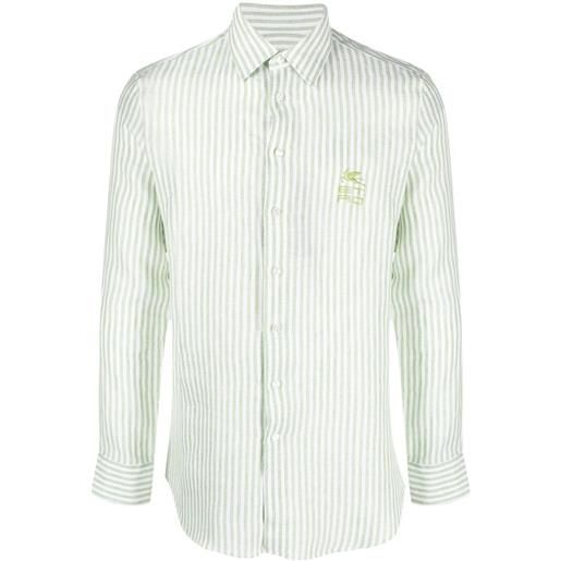 ETRO camicia a righe - bianco