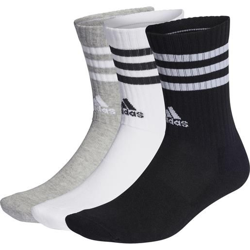 ADIDAS 3stripes cushioned spw crew 3p calze