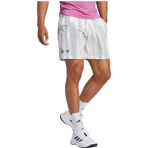 Adidas new york graphic shorts bianco l uomo