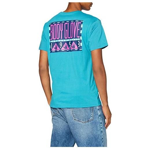 Body Glove colour box tee, maglietta unisex-adulto, blu (deep blue), s