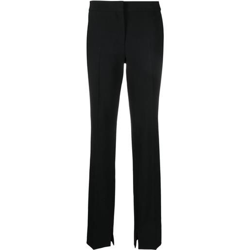 Stella McCartney pantaloni con spacchi - nero