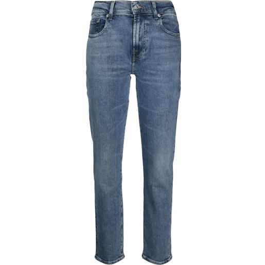7 For All Mankind jeans slim affusolati - blu