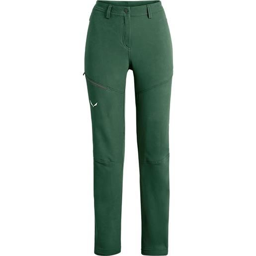 Salewa puez dolomitic durastretch pants verde m / regular donna