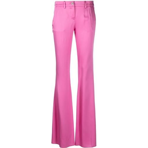 Philipp Plein pantaloni svasati - rosa