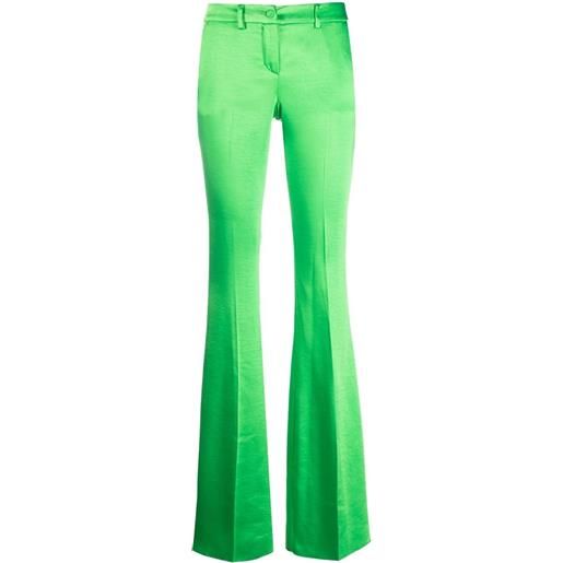 Philipp Plein pantaloni svasati - verde