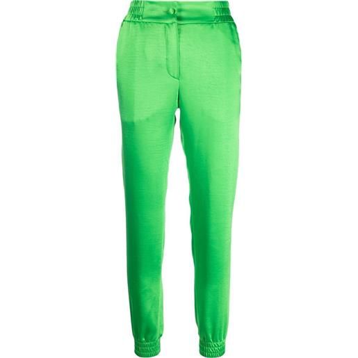 Philipp Plein pantaloni sportivi affusolati - verde