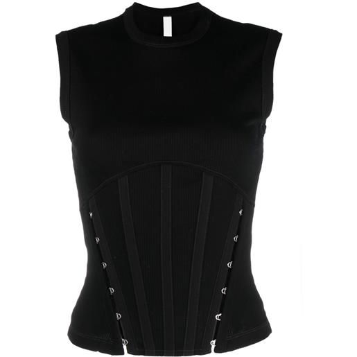 Dion Lee corsetto - nero