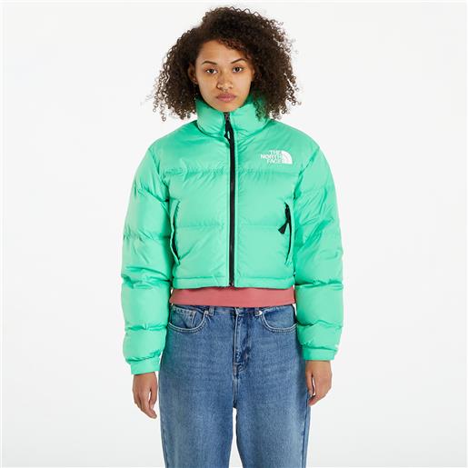 The North Face nuptse short jacket chlorophyll green