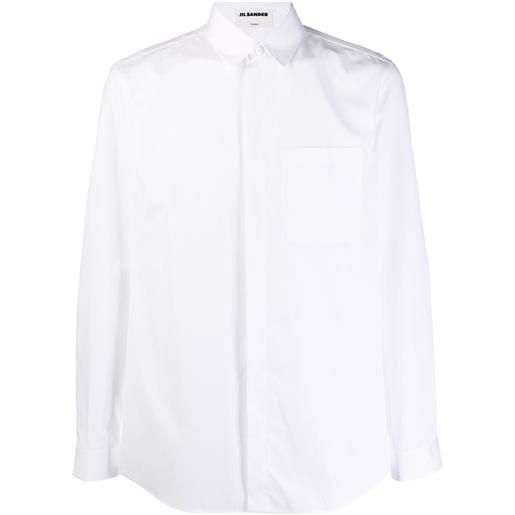 Jil Sander camicia con vestibilità comoda - bianco