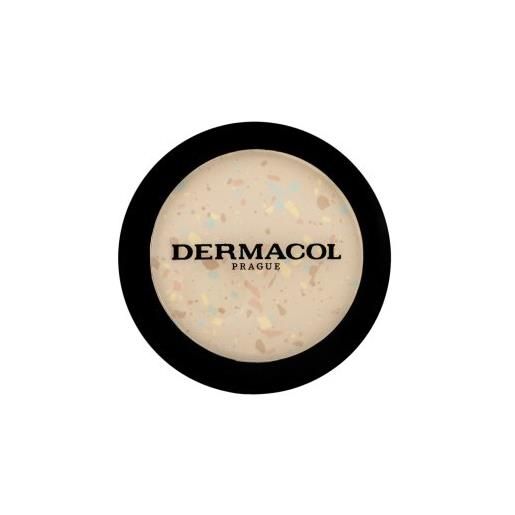 Dermacol mineral mosaic compact powder cipria con un effetto opaco 01 8,5 g