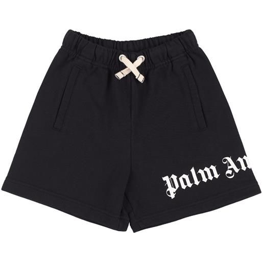 PALM ANGELS shorts in cotone con logo