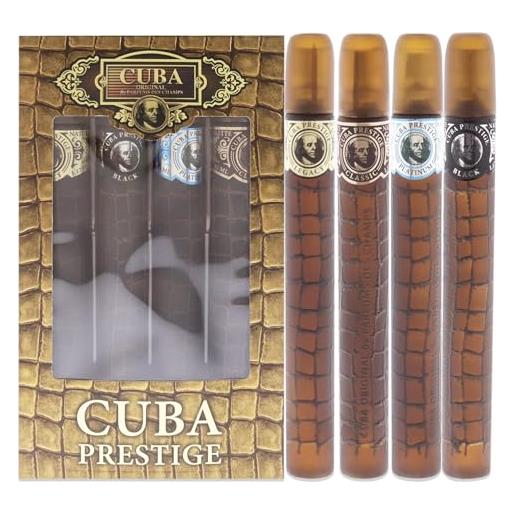 Cuba coffret homme Cuba prestige 4 cigares eau de toilette 4x35 ml new brand