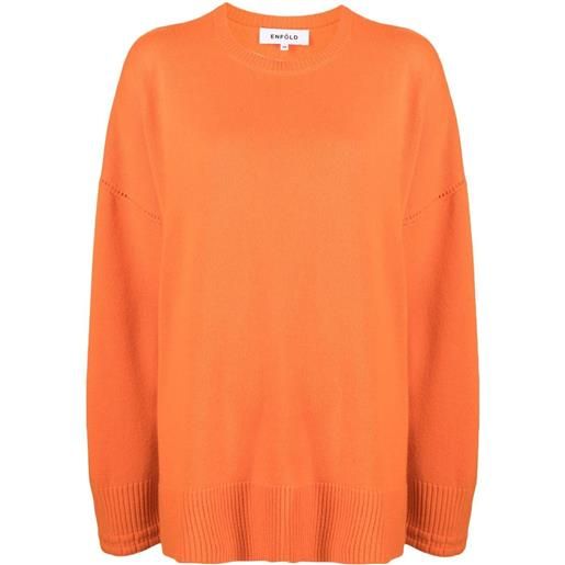 Enföld maglione girocollo - arancione