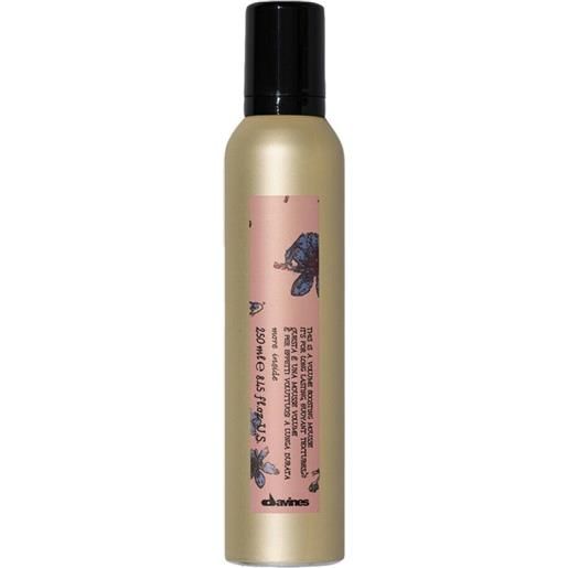 Davines more inside volume boosting mousse 250ml - mousse styling volumizzante lunga durata