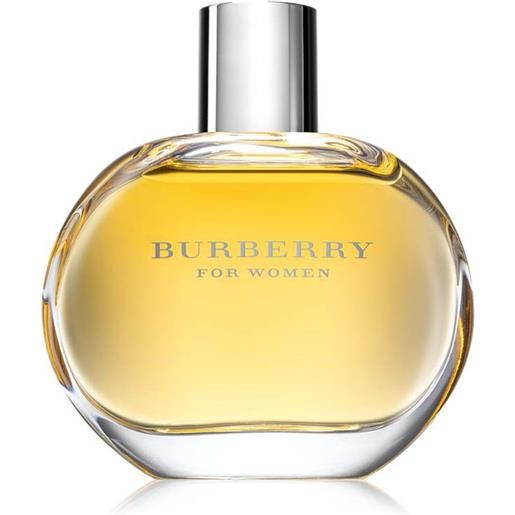 Burberry for women eau de parfum donna 100 ml