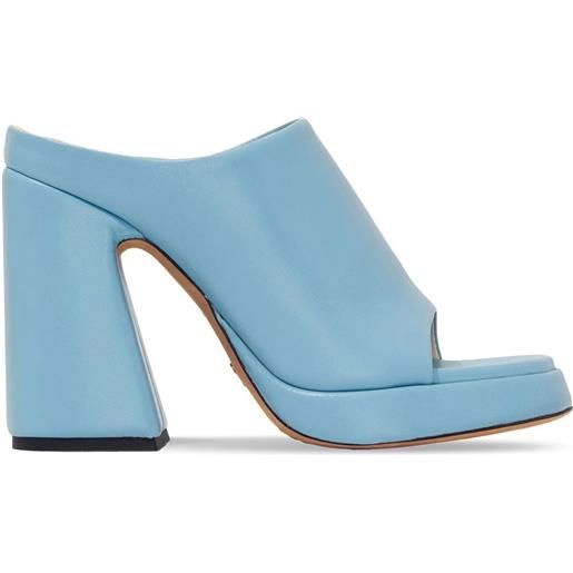 Proenza Schouler sandali forma con plateau 110mm - blu