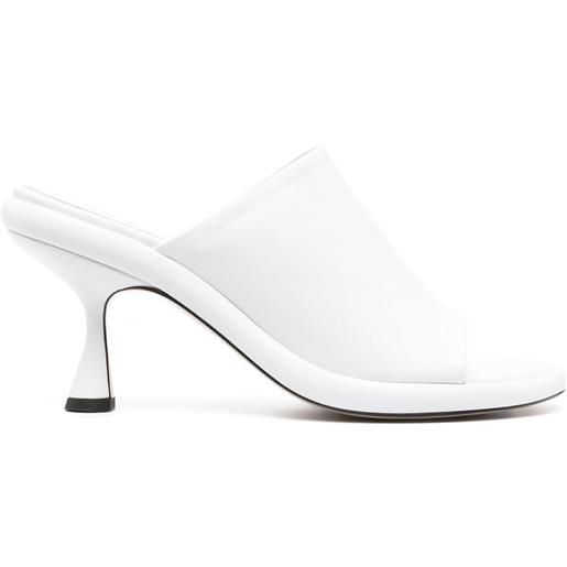 Wandler sandali 80mm - bianco