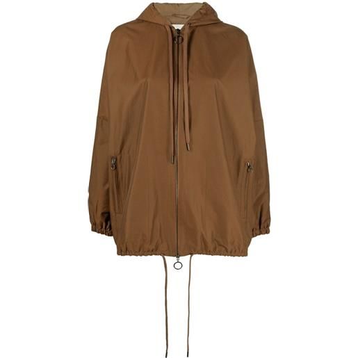 Studio Nicholson giacca alpine con cappuccio - marrone
