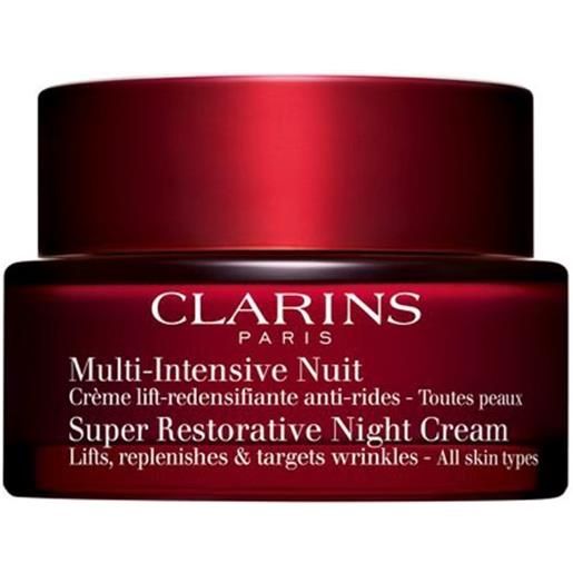 Clarins multi-intensive crema antietà notte tutti i tipi di pelle 50 ml