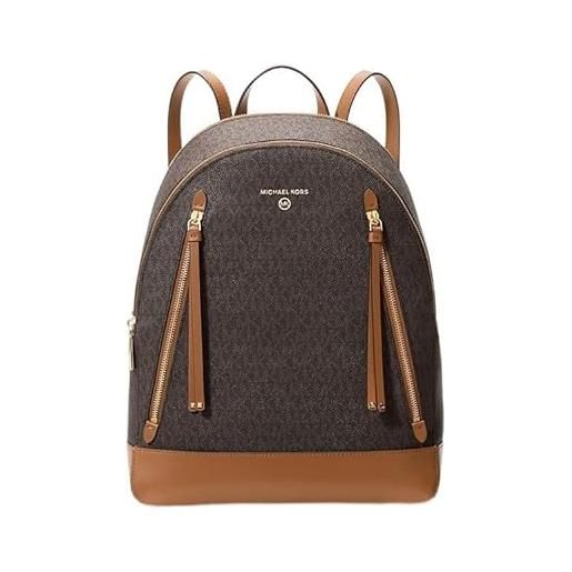 Michael Kors lg backpack, borsa donna, brn/acorn