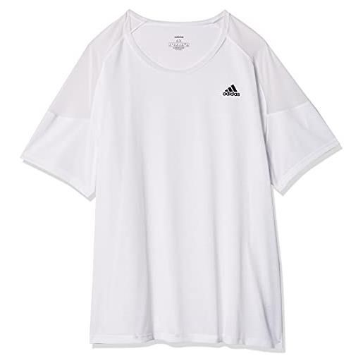 adidas w uc inc t, maglietta unisex-adulto, bianco/nero, 4x