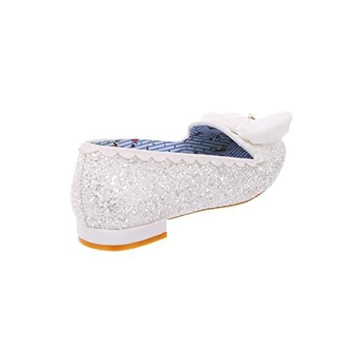 Irregular Choice sulu - scarpe da sposa donna, bianco (white w), 43 eu