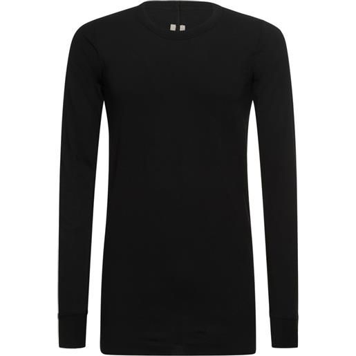RICK OWENS t-shirt in jersey di cotone