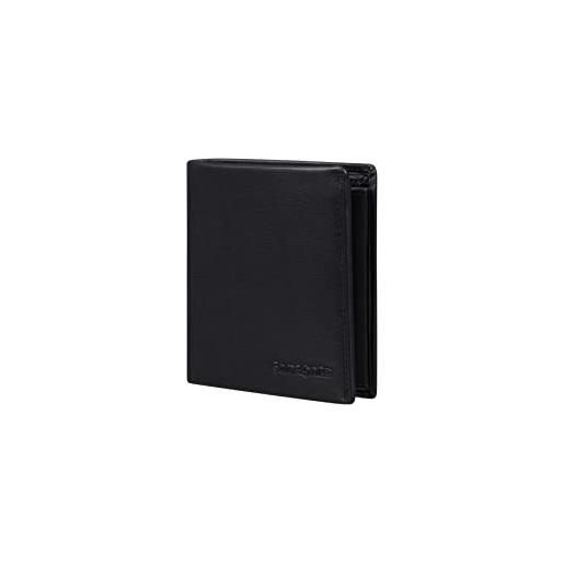 Samsonite attack 2 slg - portafoglio, 10,6 cm, colore: nero, nero (black), buste per carte di credito da uomo