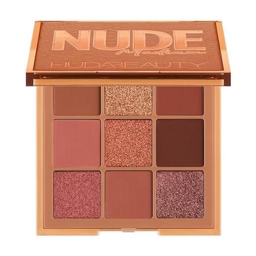 Huda beauty nude obsessions eyeshadow palette color: color: nude medium. 