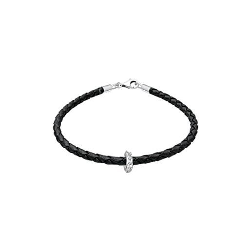 Elli bracciale da donna, pelle, 19 cm