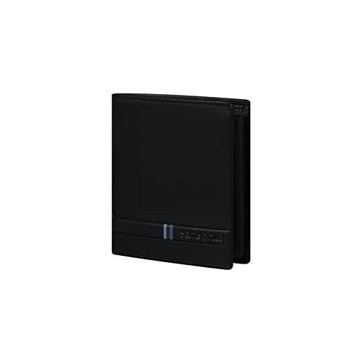 Samsonite flagged slg - portafoglio, 10,6 cm, colore: nero, nero (black), buste per carte di credito da uomo