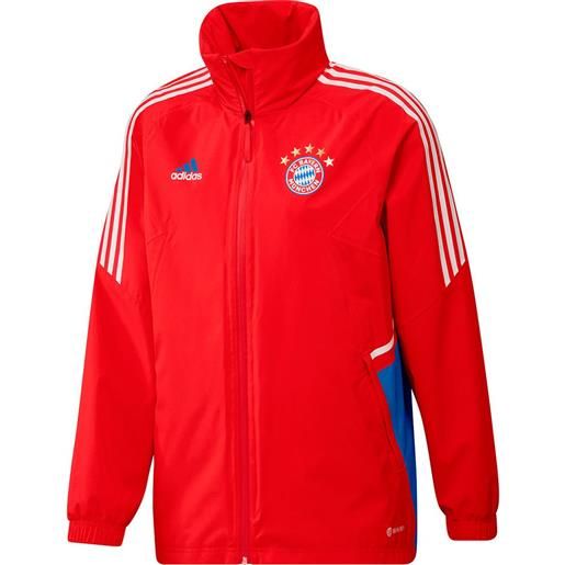 Adidas fc bayern munich 22/23 jacket rosso s