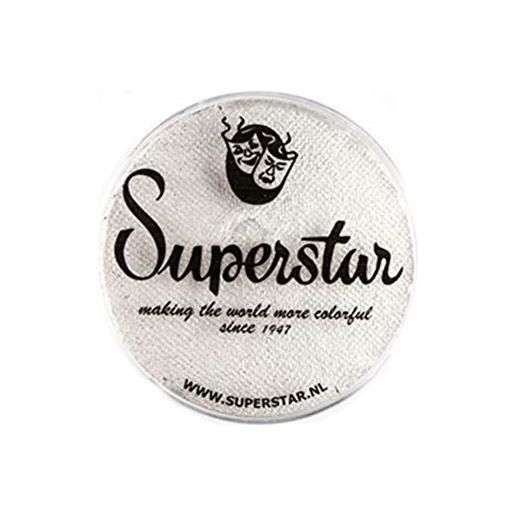 Superstar pittura per il viso - shimmer bianco argento con glitter 064 (16 gm)