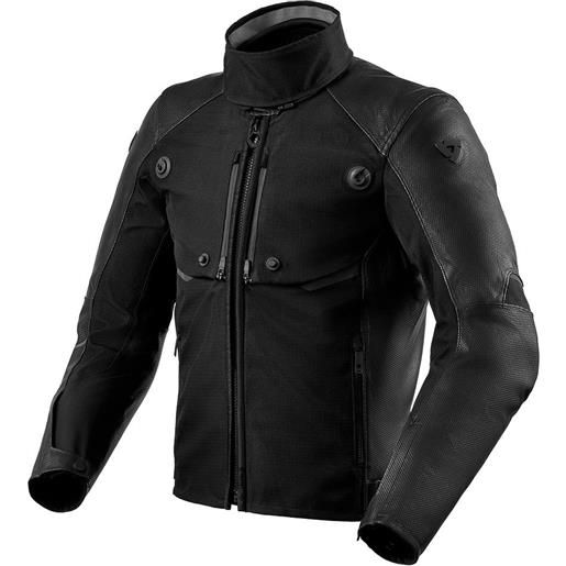Revit valve h2o leather jacket nero 46 uomo