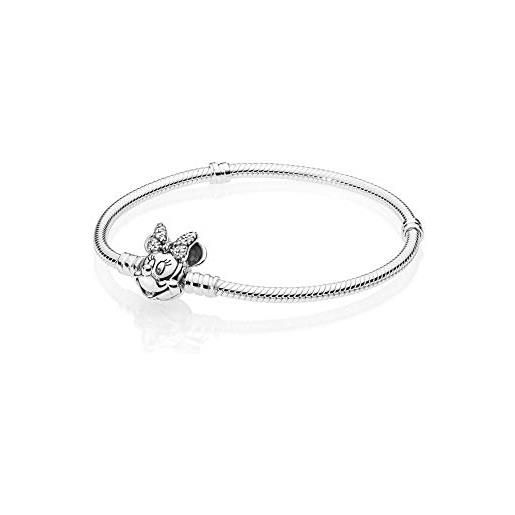 Pandora bracciale con charm donna argento - 597770cz-23